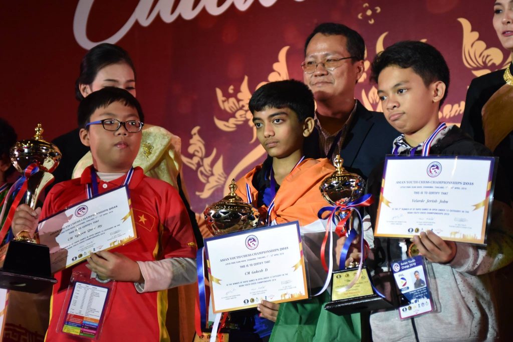 India Bags 35 Medals in Asian Youth Chess Championships! All India