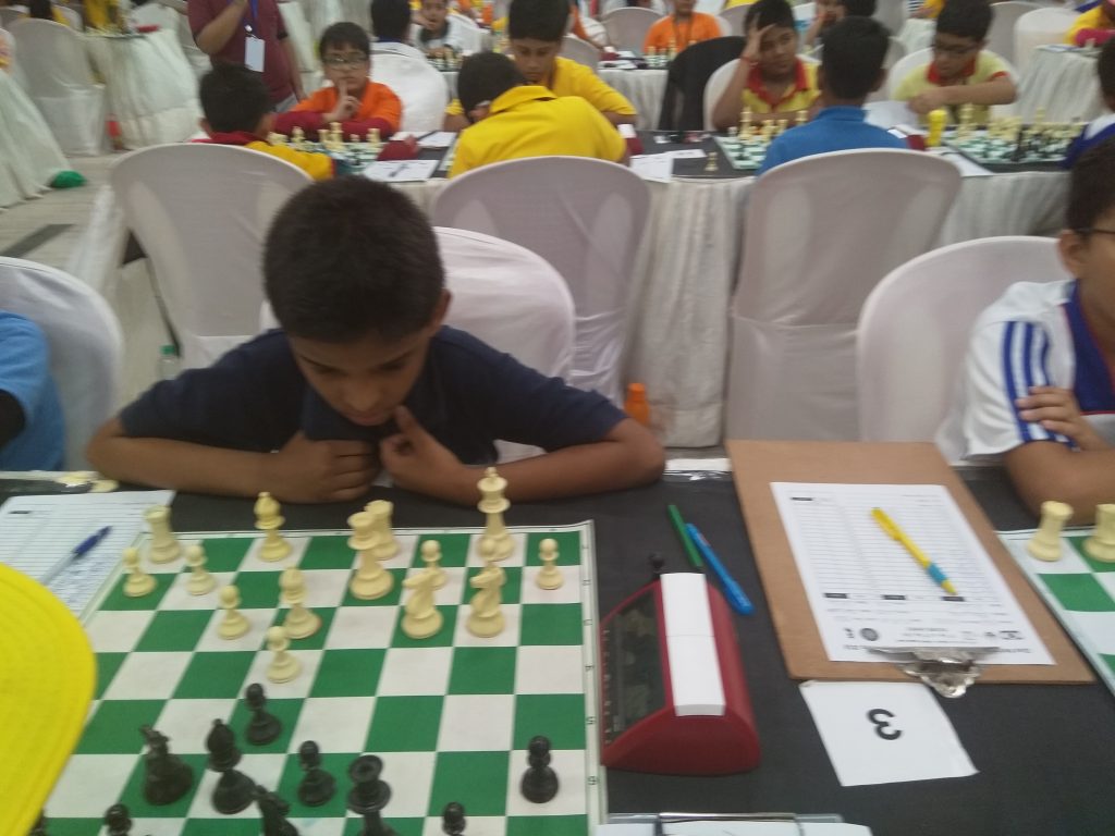 National Under9 Round 7 Ilamparthi and Indira Priyadharshini maintain