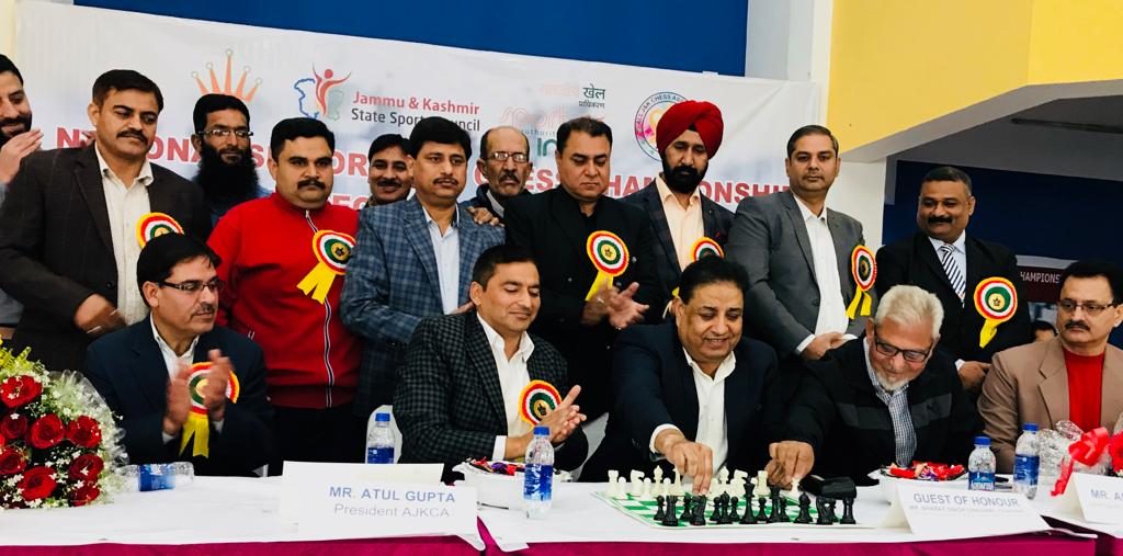 2018 Senior National Open Chess Championship Kicks off in Jammu. – All