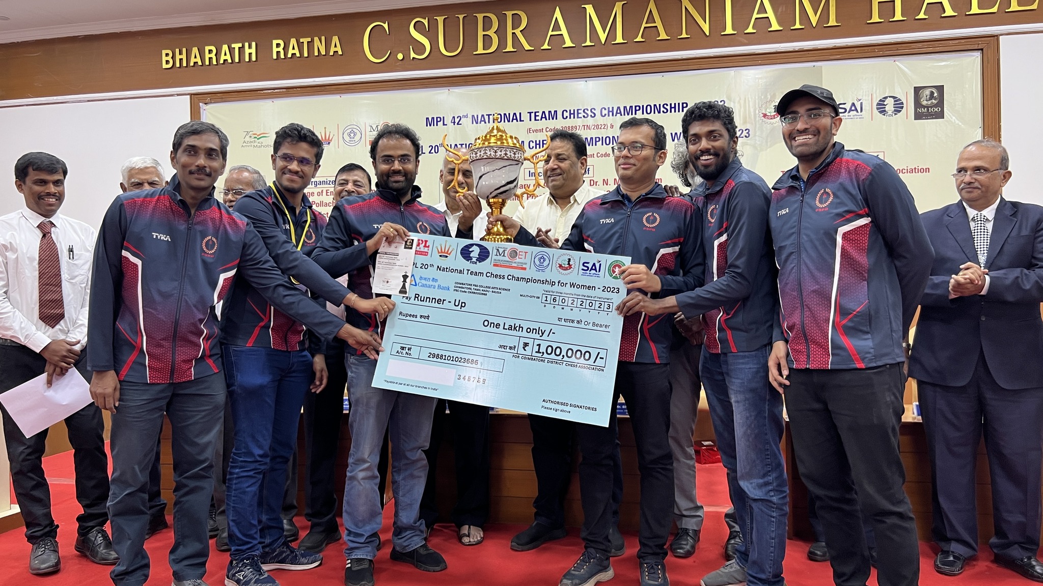 National Team Chess Championships : Double delight for Airport ...