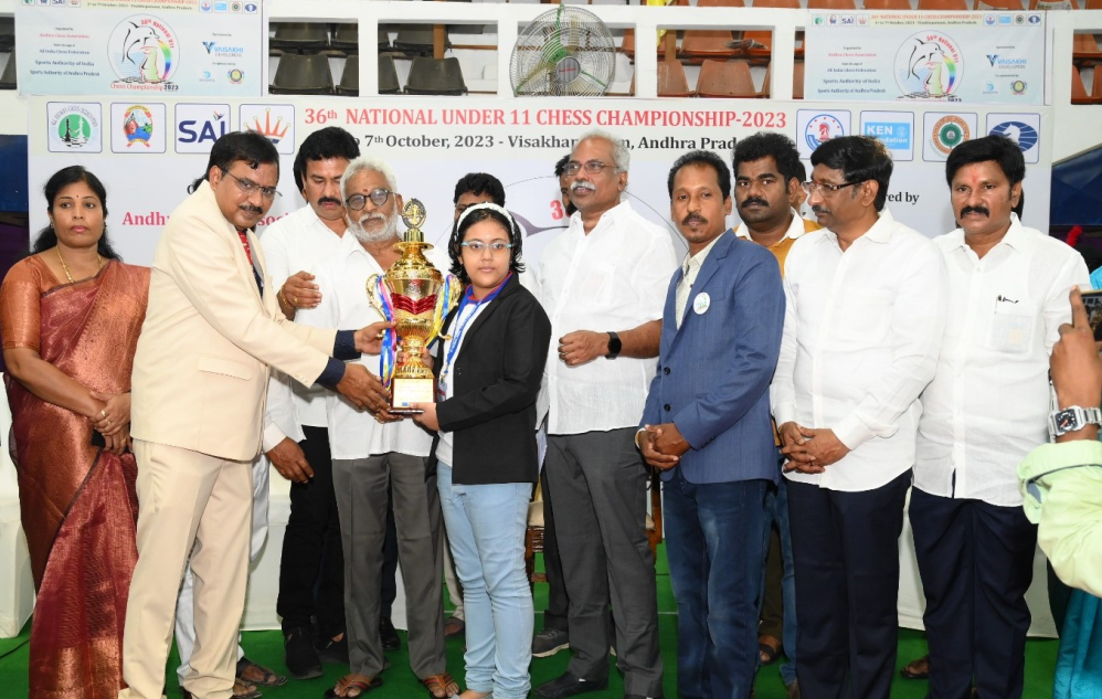 36th National Under11 Chess Championship 2023 All India Chess Federation 36th National Under11 Chess Championship 2023 All India Chess Federation