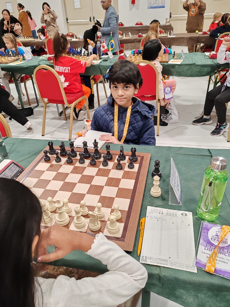 World Cadet Chess Championship 2024 kicked off at Montesilvano, Italy