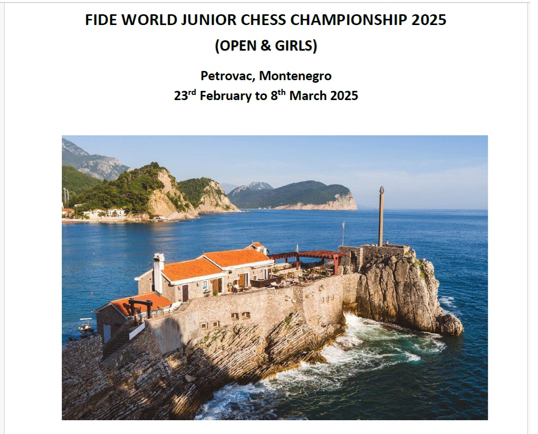 FIDE World Junior (Open & Girls) Chess Championship 2025 in Petrovac